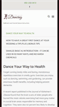 Mobile Screenshot of hitthegrounddancing.com
